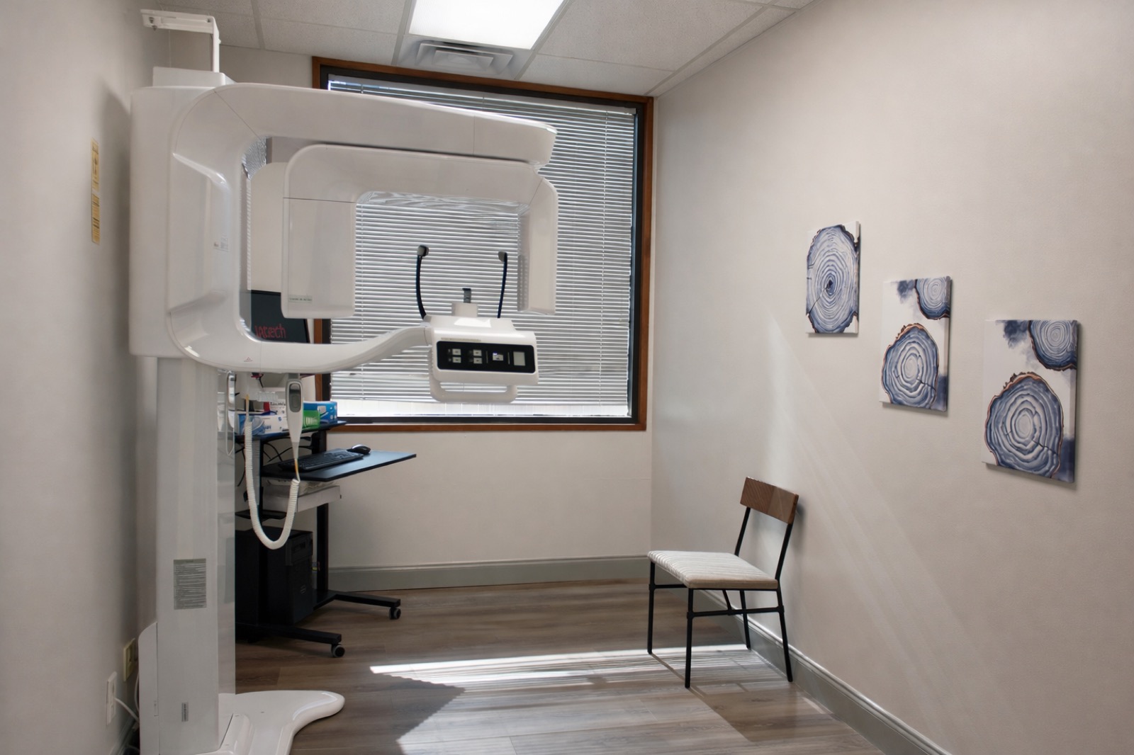 Our digital panoramic X-ray room